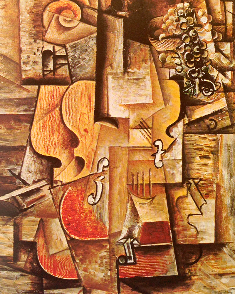 Violino e uvas Picasso